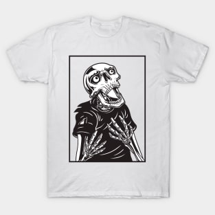 Praing hand skull T-Shirt